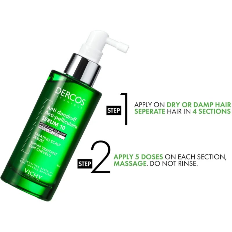 Vichy Dercos Serum 10 ošetřující péče proti lupům 90 ml