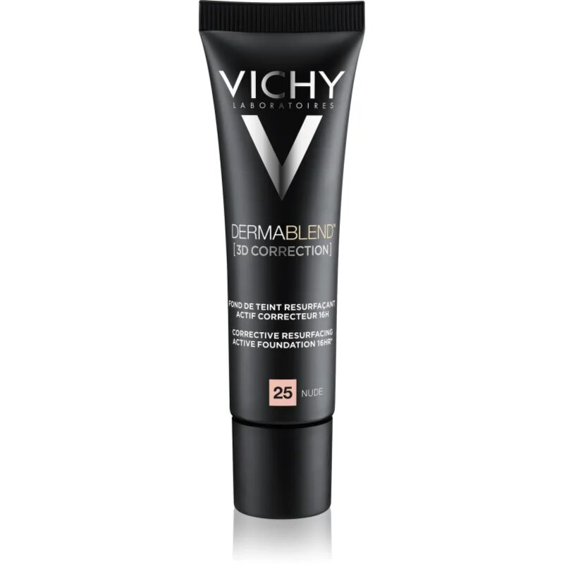 Vichy Dermablend 3D Correction korekční vyhlazující make-up SPF 25 odstín 25 Nude 30 ml