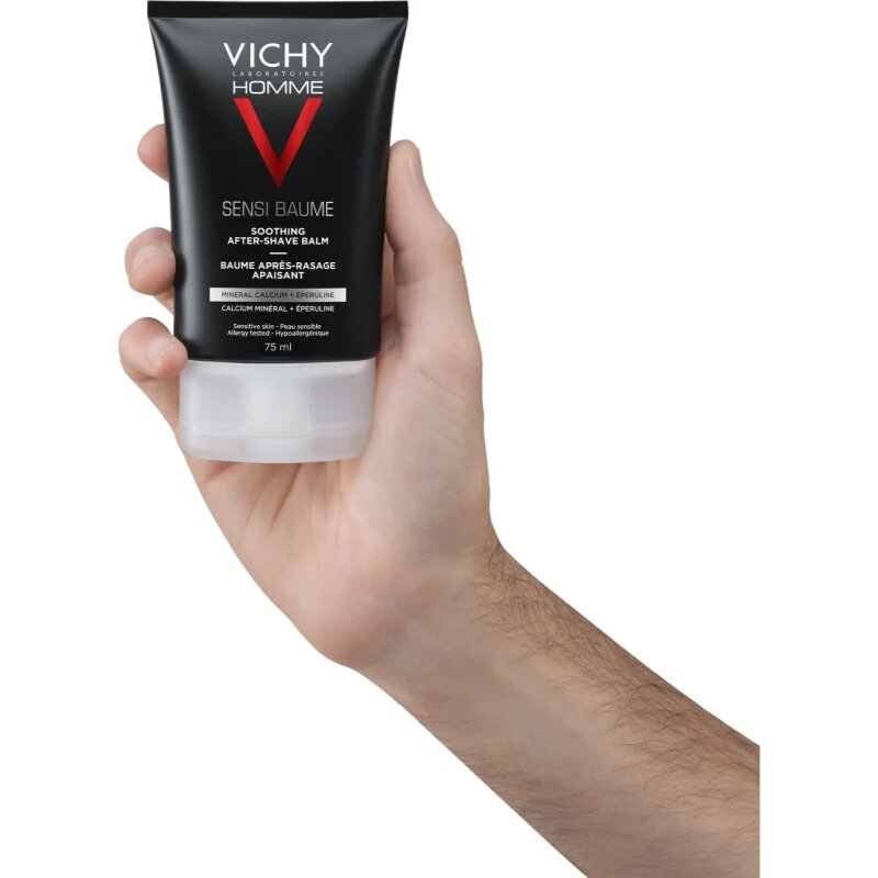 Vichy Homme Sensi-Baume balzám po holení pro citlivou pleť 75 ml