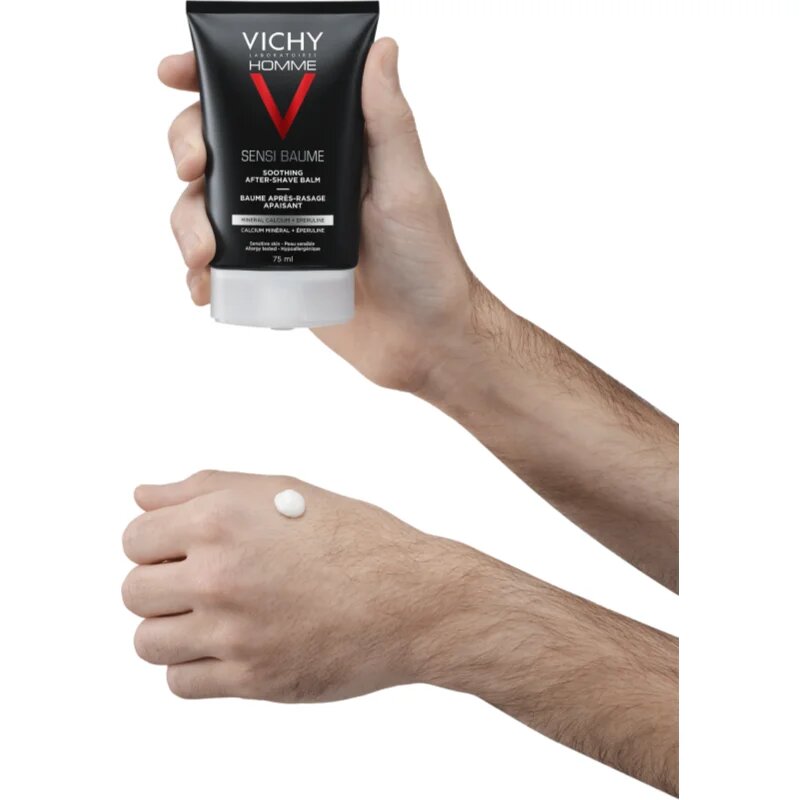 Vichy Homme Sensi-Baume balzám po holení pro citlivou pleť 75 ml