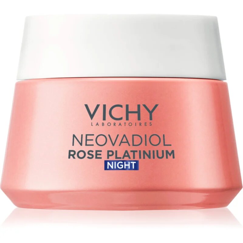 Vichy Neovadiol Rose Platinium rozjasňující a obnovující noční krém pro zralou pleť 50 ml