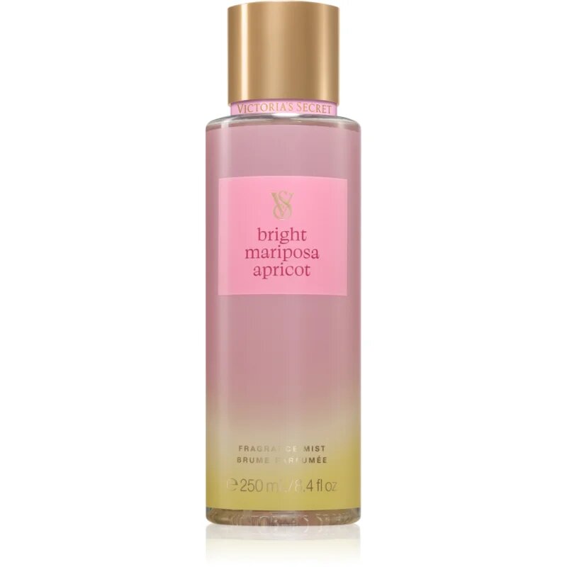 Victoria's Secret Bright Mariposa Apricot tělový sprej pro ženy 250 ml