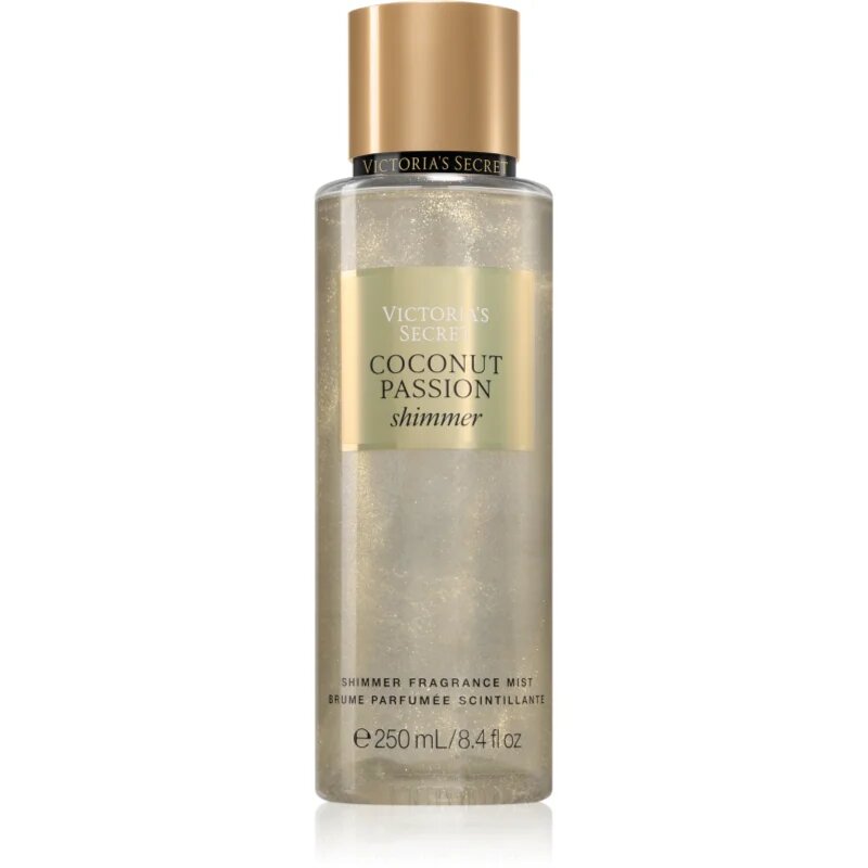 Victoria's Secret Coconut Passion Shimmer tělový sprej pro ženy 250 ml