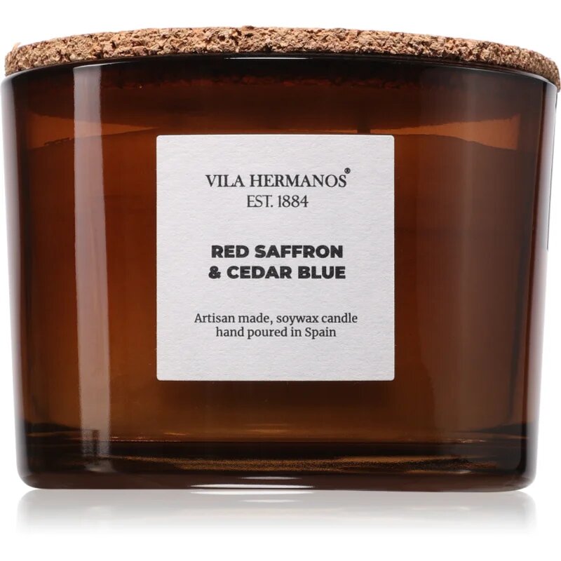 Vila Hermanos Apothecary Red Saffron & Cedar Blue vonná svíčka 350 g