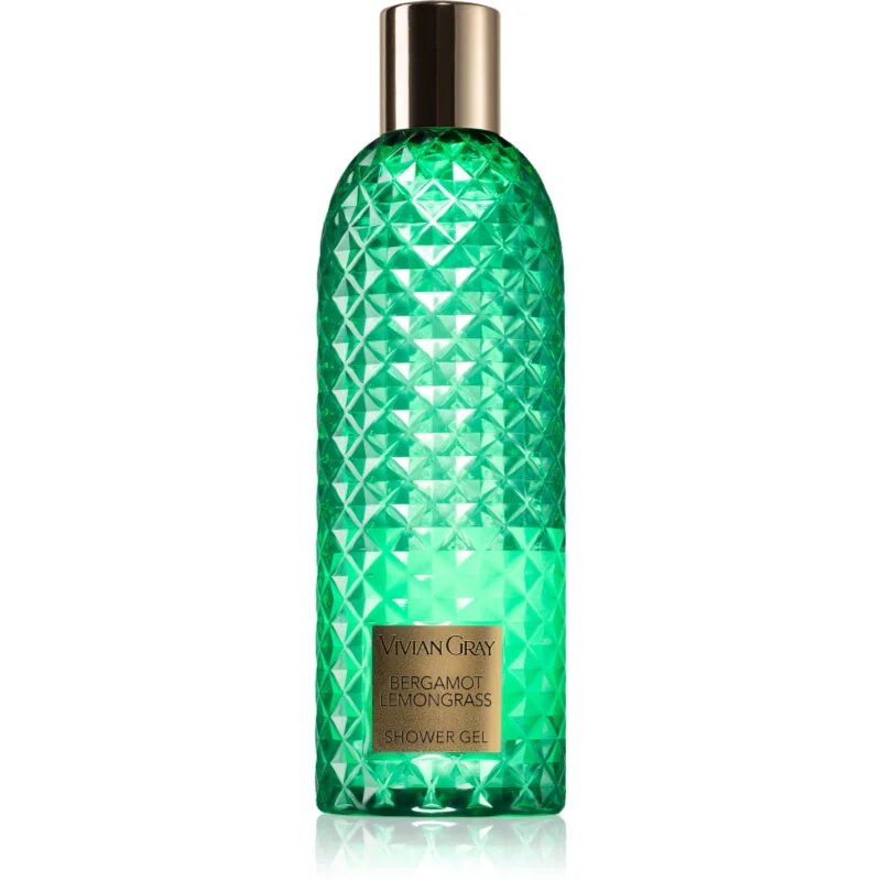 Vivian Gray Gemstone Bergamot & Lemongrass osvěžující sprchový gel 300 ml