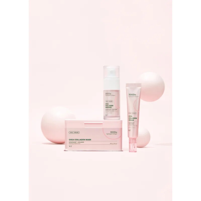 VT Cosmetics Cica Collagen Essence pleťová esence se zpevňujícím účinkem 30 ml