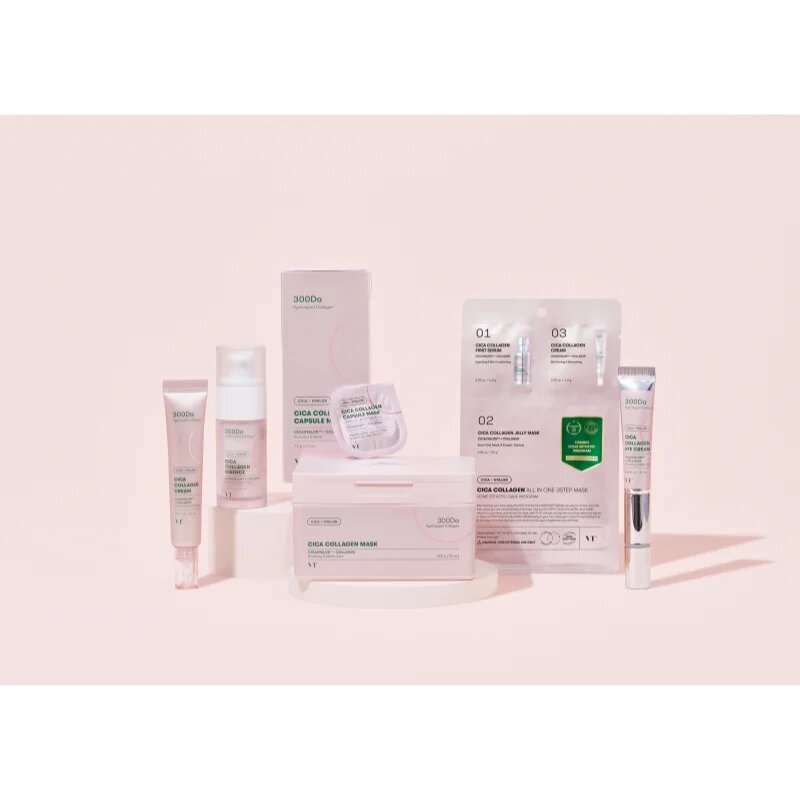 VT Cosmetics Cica Collagen Eye Cream vyhlazující a zpevňující oční krém s hydratačním účinkem 15 ml