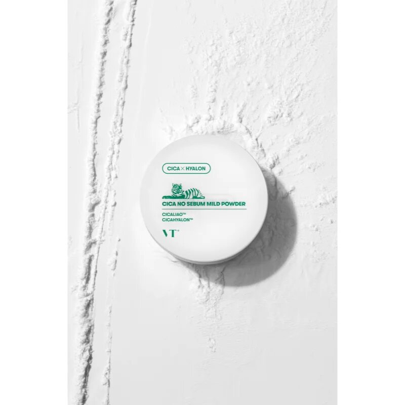 VT Cosmetics Cica No-Sebum Mild Powder zmatňující fixační pudr s hydratačním účinkem 5 g