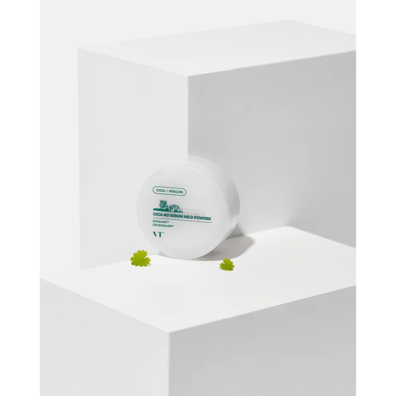 VT Cosmetics Cica No-Sebum Mild Powder zmatňující fixační pudr s hydratačním účinkem 5 g