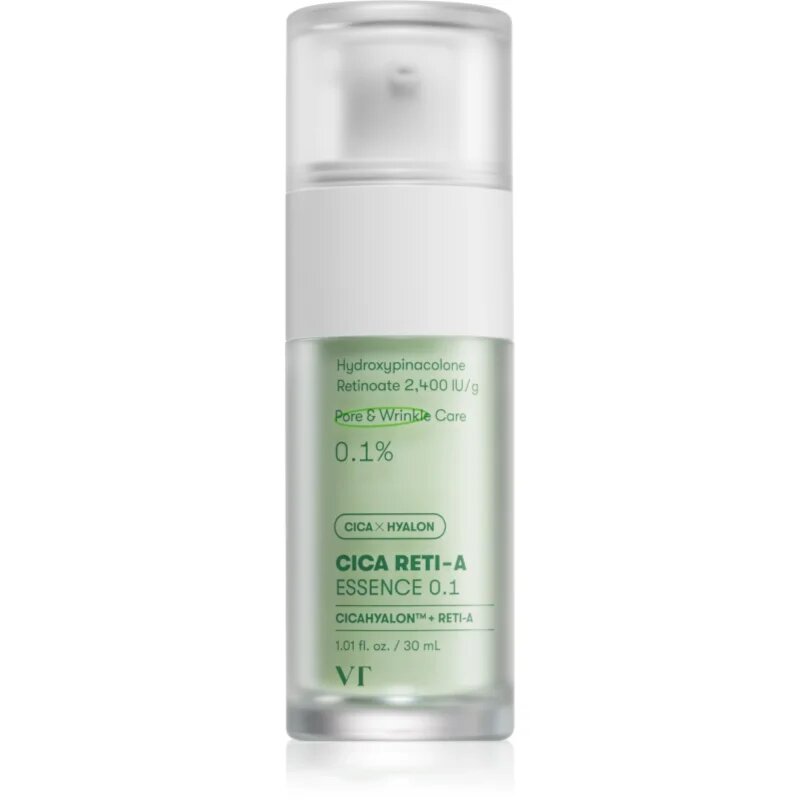 VT Cosmetics Cica Reti-A Essence 0.1 koncentrovaná hydratační esence s retinolem 30 ml
