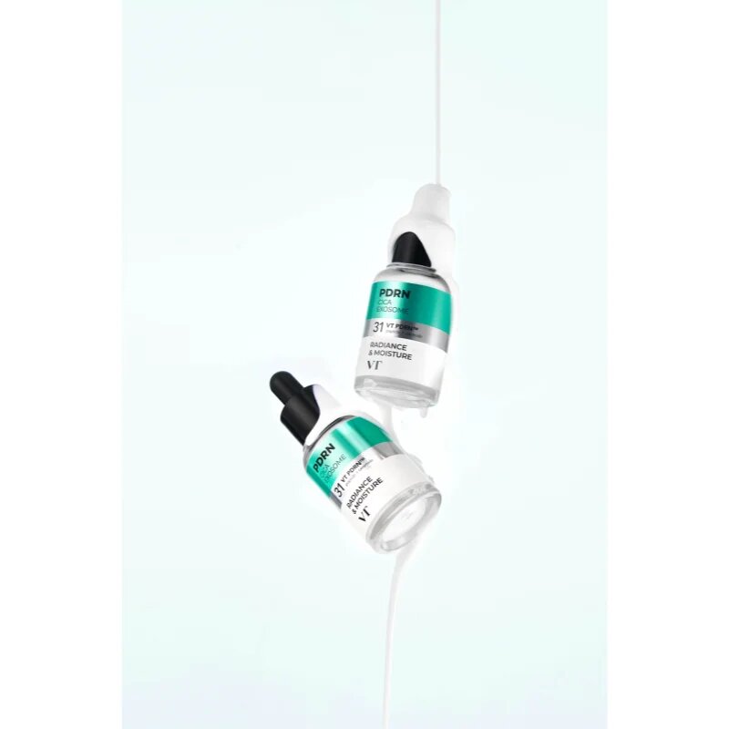 VT Cosmetics PDRN Cica Exosome Firming Ampoule zpevňující pleťové sérum pro rozjasnění a hydrataci 30 ml