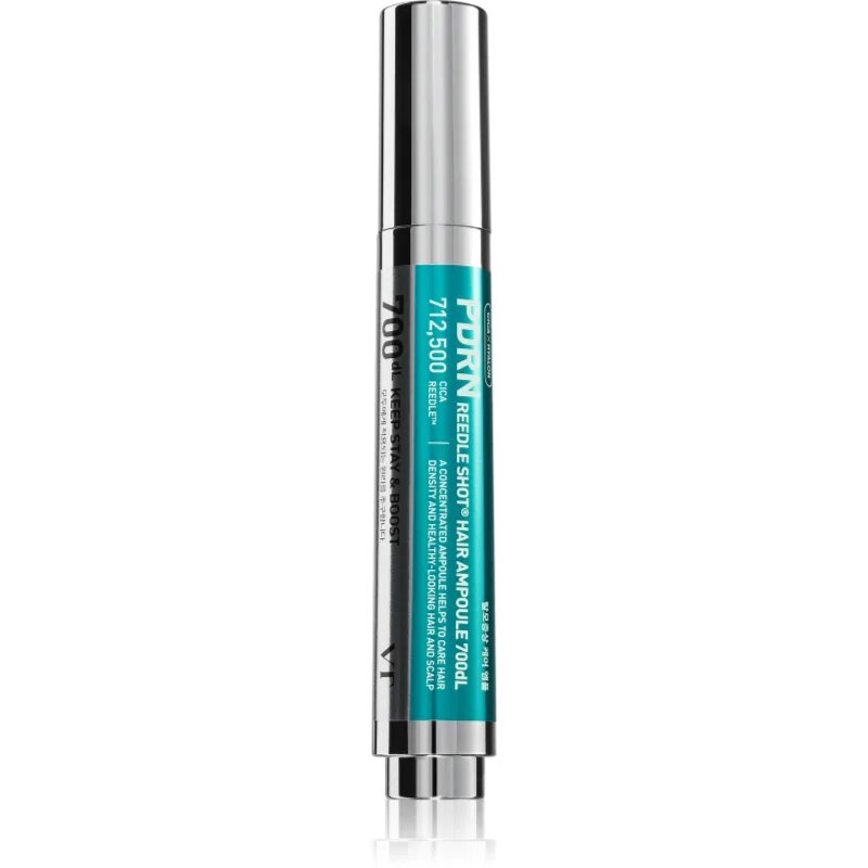 VT Cosmetics PDRN Reedle Shot Hair Ampoule 700 sérum na vlasovou pokožku pro růst vlasů a posílení od kořínků 15 ml