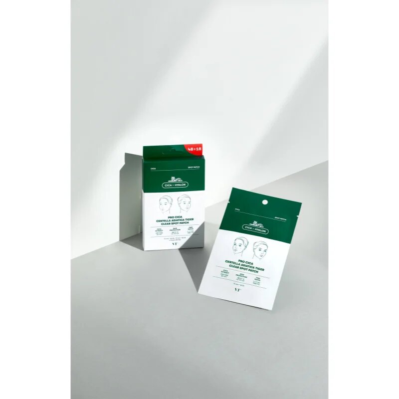 VT Cosmetics Pro Cica Centella Asiatica Tiger Clear Spot Patch náplasti na problematickou pleť 66 ks