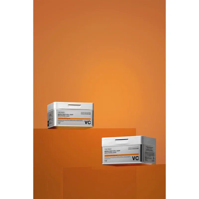 VT Cosmetics Reedle Shot Vita-Light Brightening Mask rozjasňující plátýnková maska s vitaminem C velké balení 30 ks