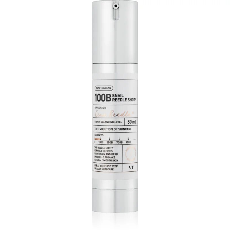 VT Cosmetics Snail Reedle Shot 100 zpevňující pleťové sérum pro posílení kožní bariéry 50 ml