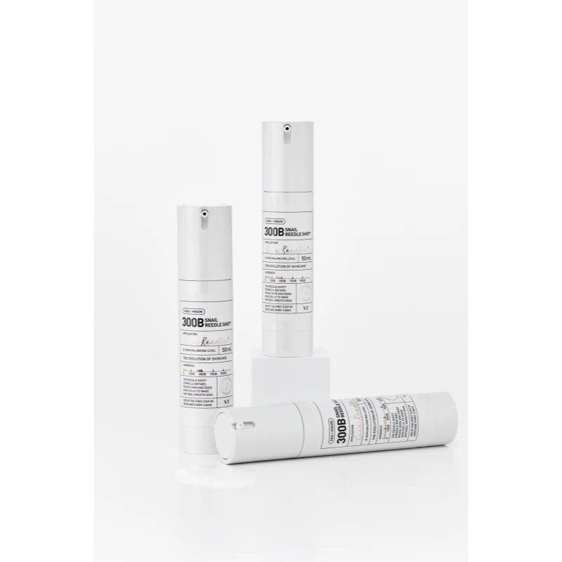 VT Cosmetics Snail Reedle Shot 100 zpevňující pleťové sérum pro posílení kožní bariéry 50 ml