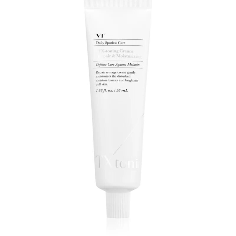 VT Cosmetics TX-Toning Cream hydratační a zklidňující krém pro sjednocení barevného tónu pleti 50 ml