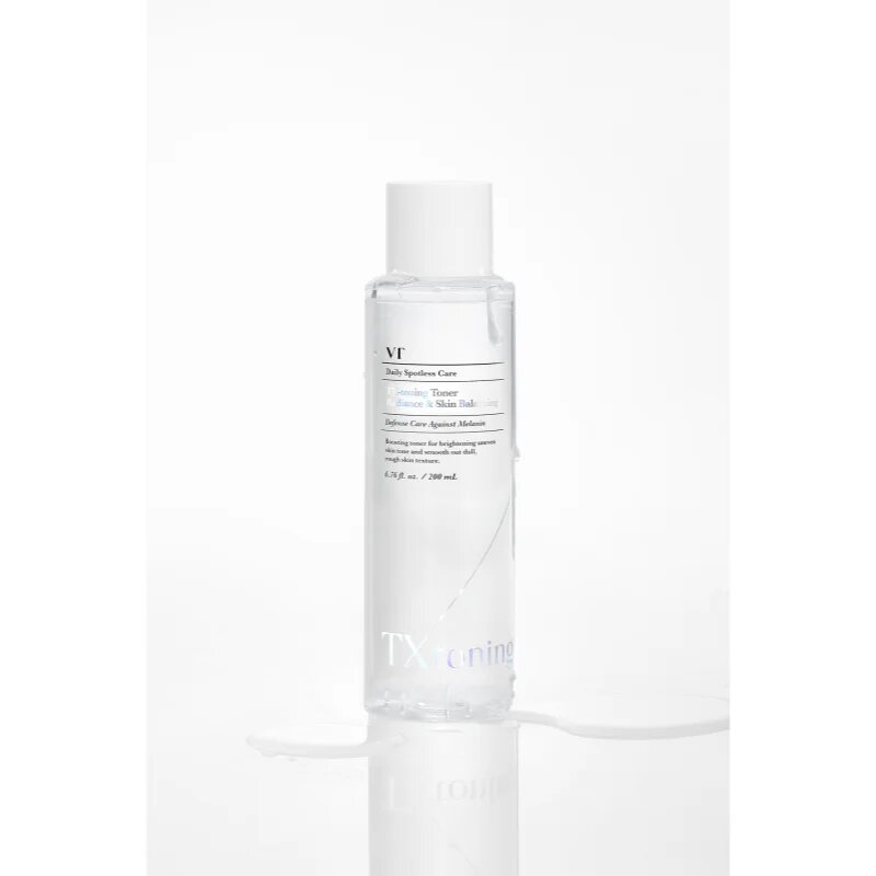 VT Cosmetics TX-Toning Toner rozjasňující pleťové tonikum proti pigmentovým skvrnám 200 ml