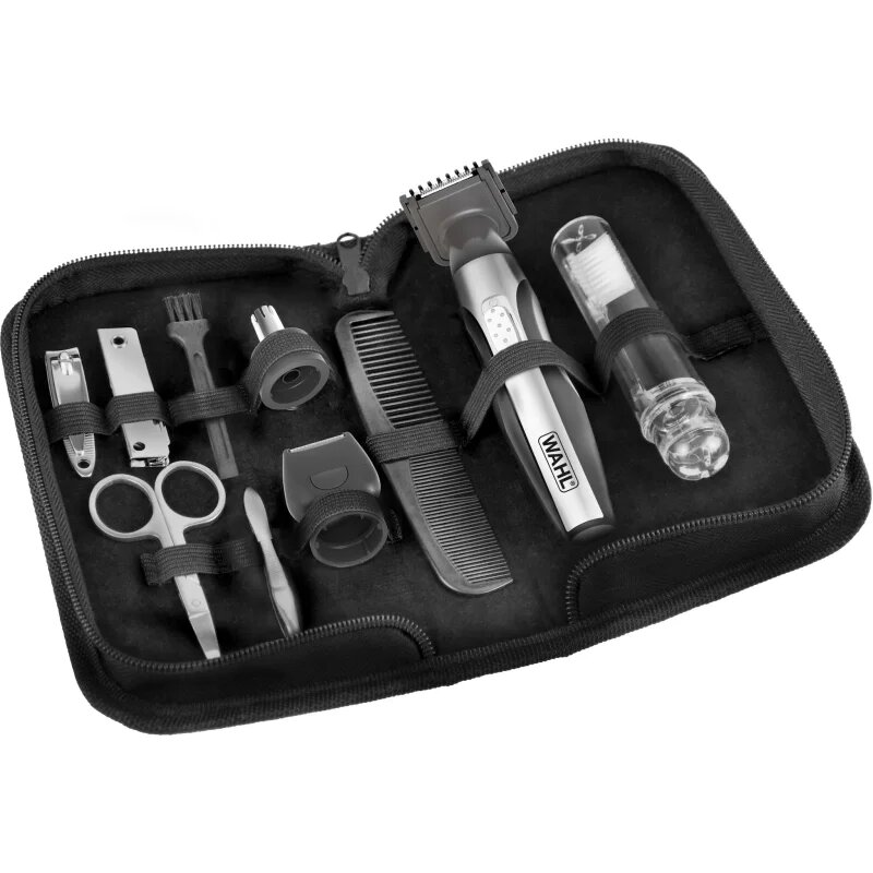 Wahl Deluxe Travel Kit zastřihovací sada na vousy i tělo na cesty