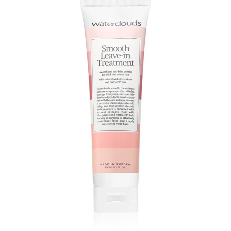 Waterclouds Smooth Leave-In Treatment bezoplachová péče pro nepoddajné a krepatějící se vlasy 150 ml