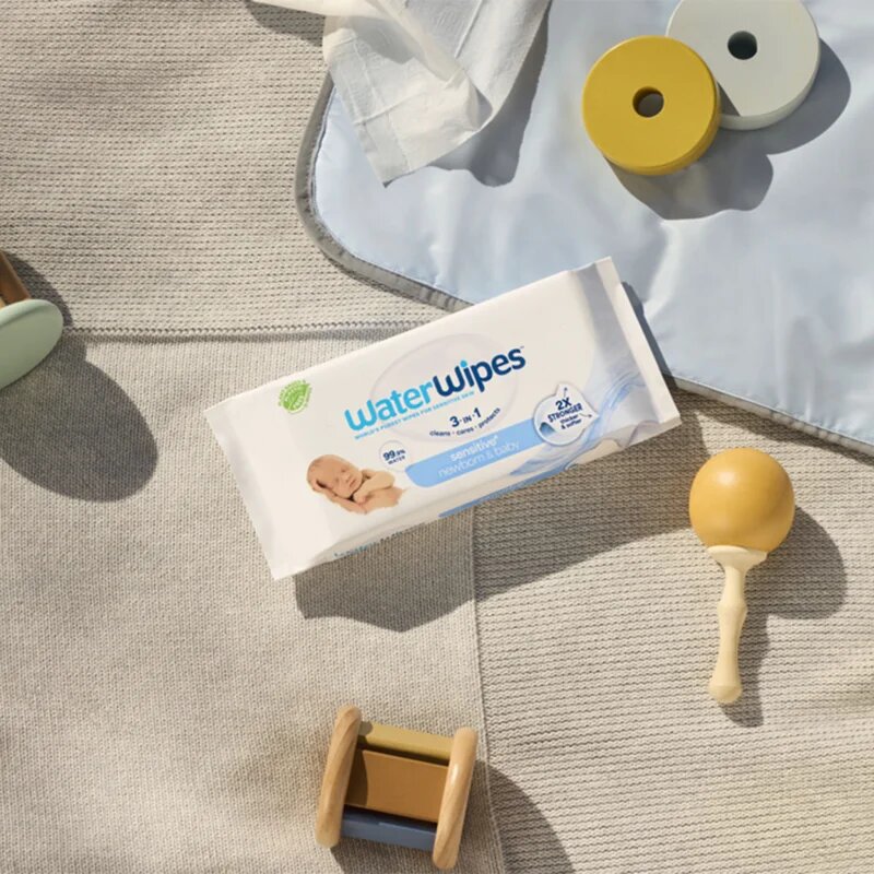 WaterWipes Baby Wipes 9 Pack dětské jemné vlhčené ubrousky 9x60 ks