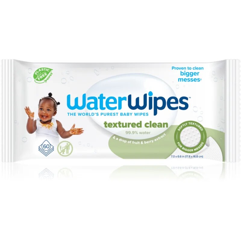 WaterWipes Baby Wipes Soapberry dětské jemné vlhčené ubrousky 60 ks