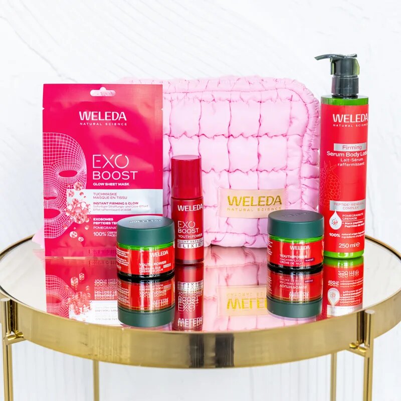 Weleda Astaxanthin Renewal Ritual dárková sada pro obnovu pevnosti pleti