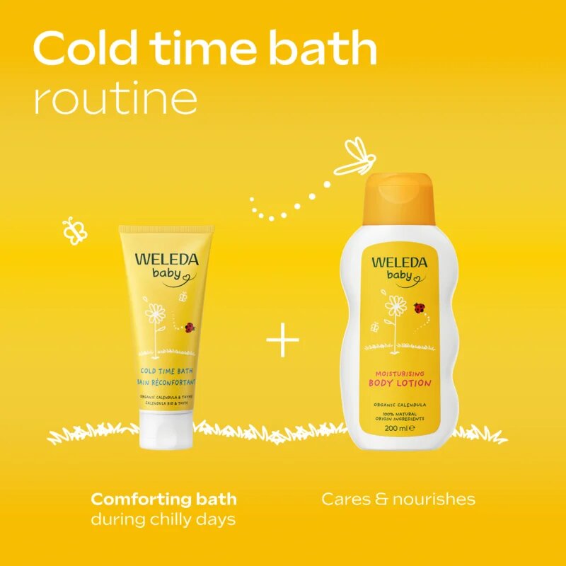 Weleda Baby and Child měsíčkové pěsticí mléko 200 ml