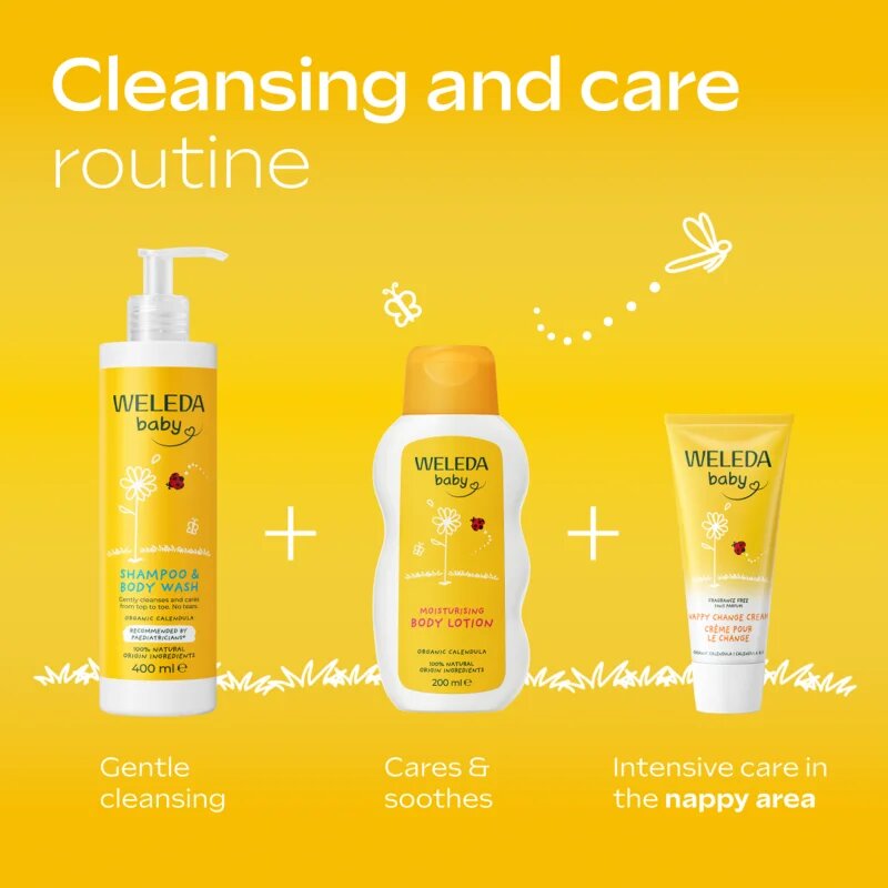 Weleda Baby and Child měsíčkové pěsticí mléko 200 ml