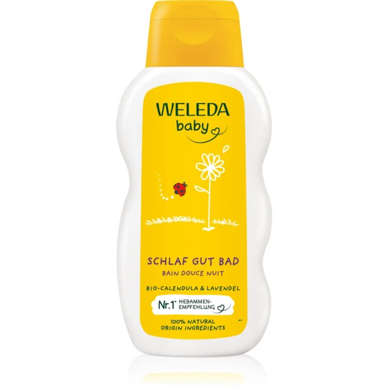 Weleda Baby měsíčková kojenecká koupel na dobrou noc 200 ml