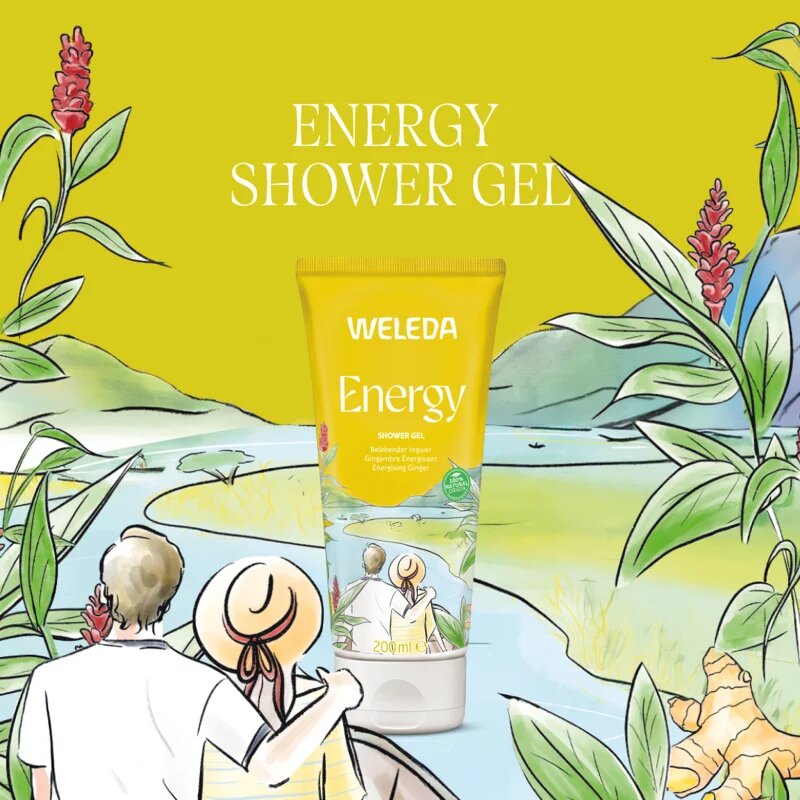 Weleda Energy energizující sprchový gel 200 ml