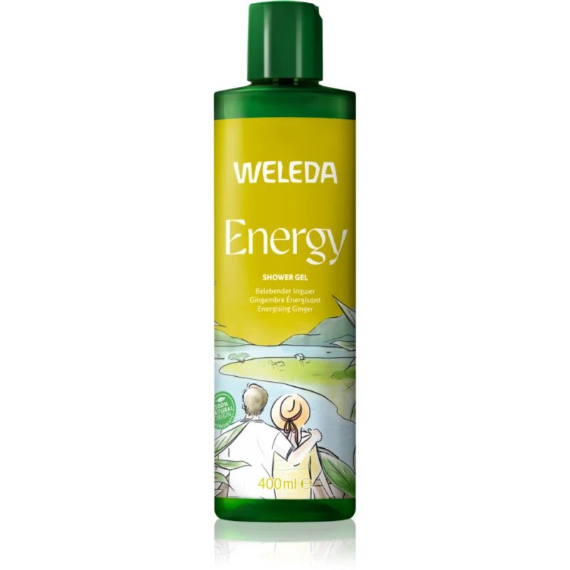 Weleda Energy energizující sprchový gel Ginger Citronella and Cedar 400 ml