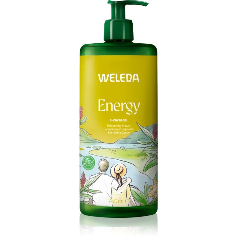 Weleda Energy energizující sprchový gel Ginger Citronella and Cedar 750 ml