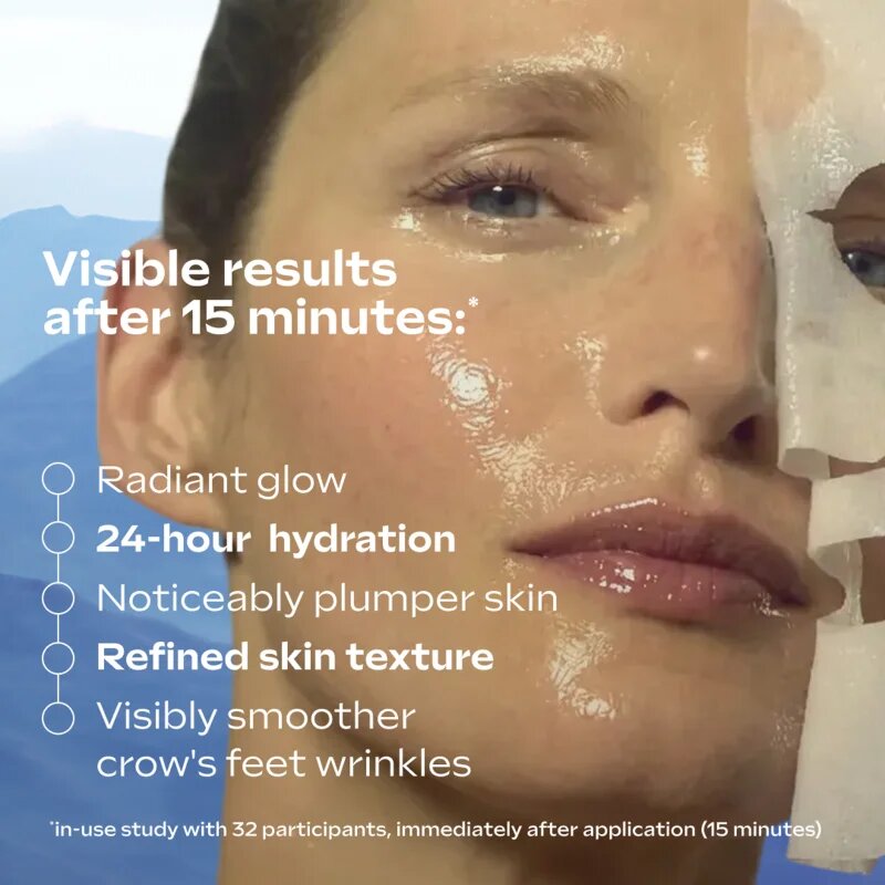 Weleda Exo Boost revitalizační plátýnková maska s kolagenem 20 ml
