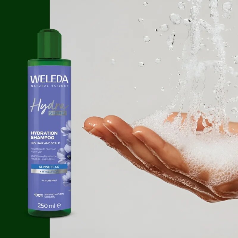 Weleda HydraShine hydratační šampon 250 ml