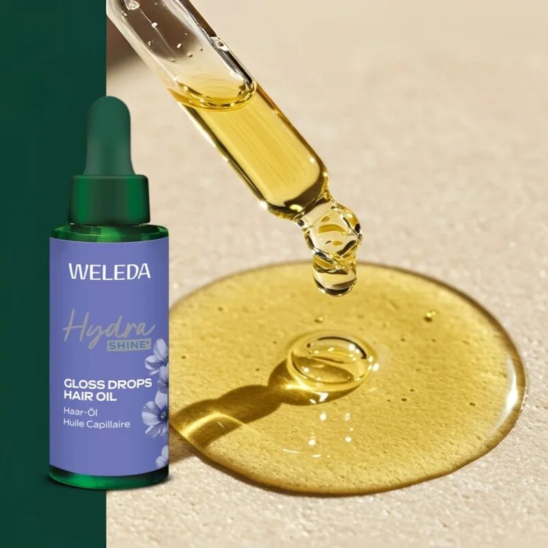 Weleda HydraShine vyživující olej na vlasy 30 ml
