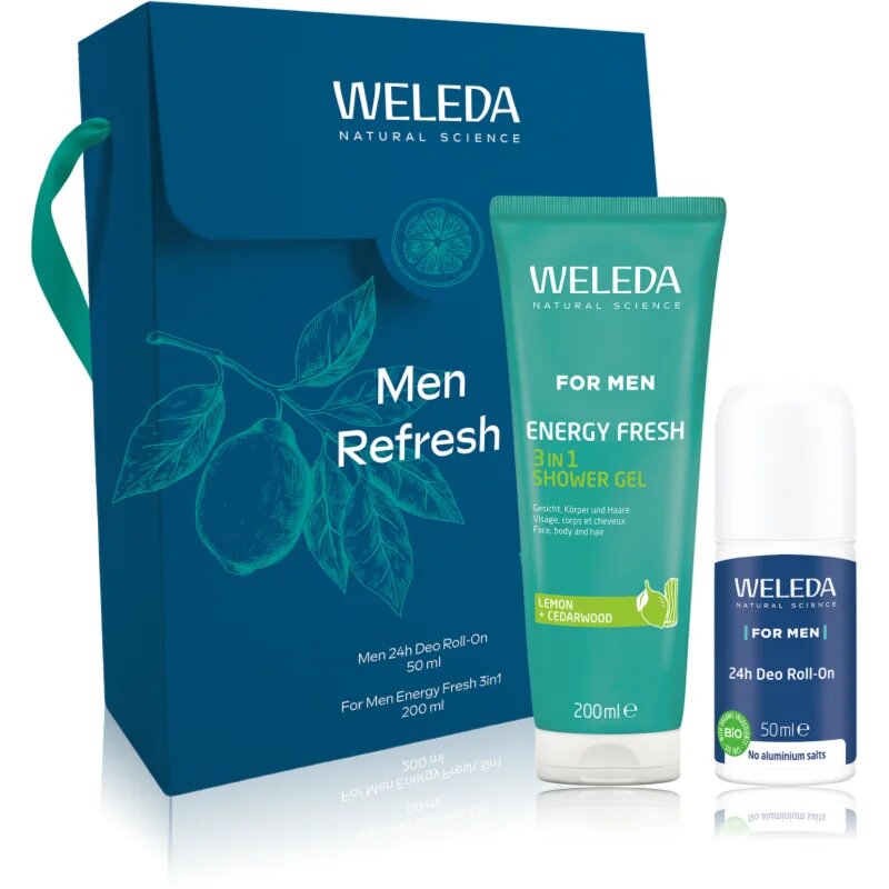 Weleda Men Refresh dárková sada pro muže