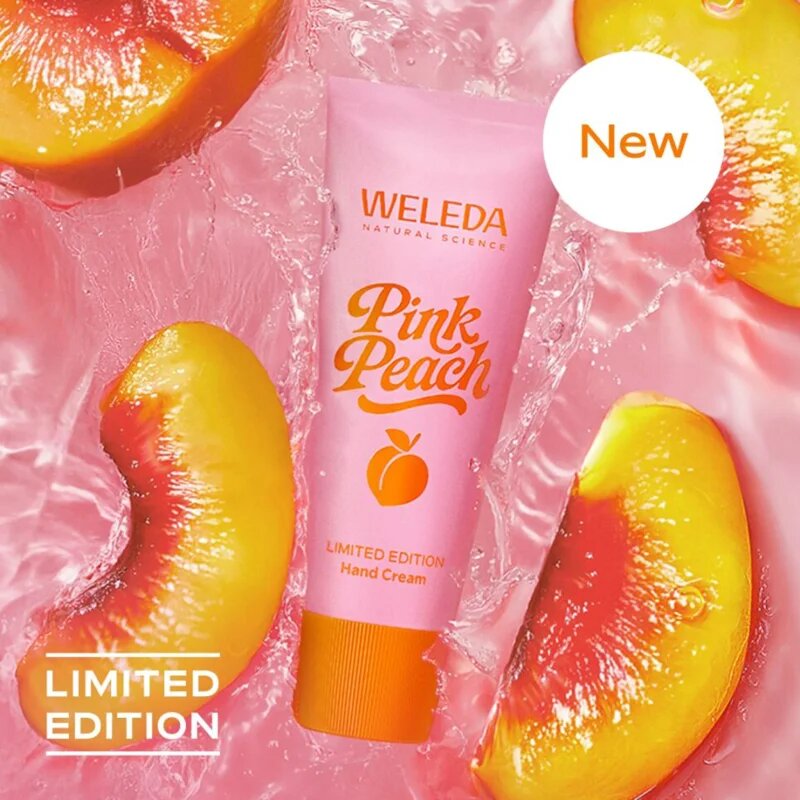 Weleda Pink Peach hydratační krém na ruce 50 ml