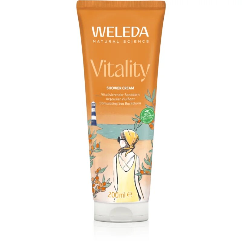 Weleda Rakytník povzbuzující sprchový krém 200 ml