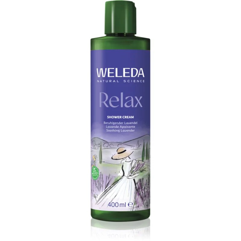 Weleda Relax relaxační sprchový krém Levander 400 ml