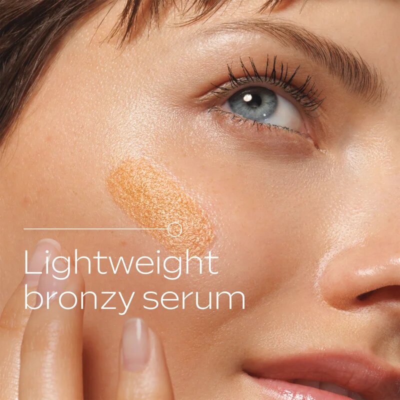 Weleda Serum Drops Sunkissed Bronzing hydratační pleťové sérum s efektem lehkého opálení 30 ml
