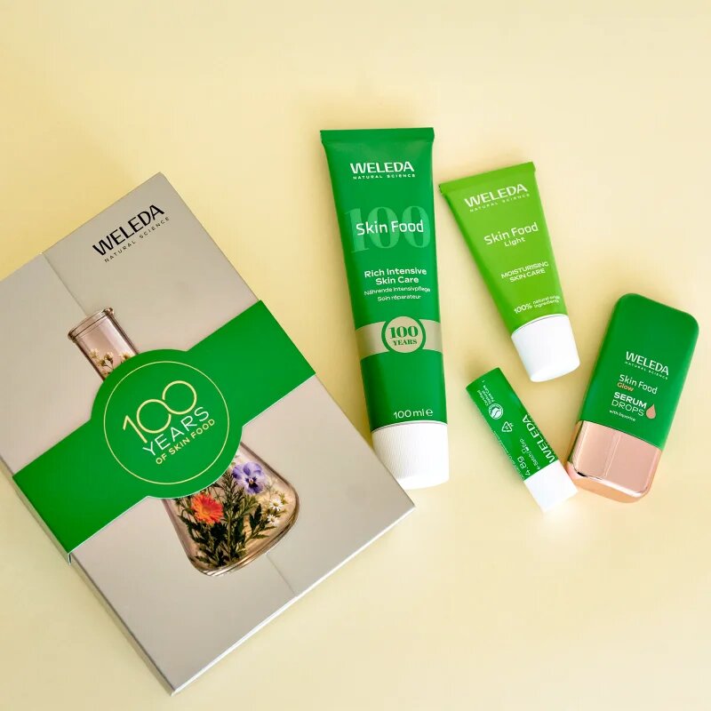 Weleda Skin Food 100 Years dárková sada pro výživu a hydrataci