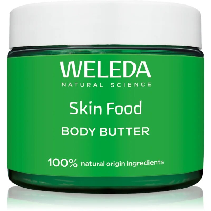 Weleda Skin Food intenzivní tělové máslo pro suchou až velmi suchou pokožku Glass Jar 150 ml