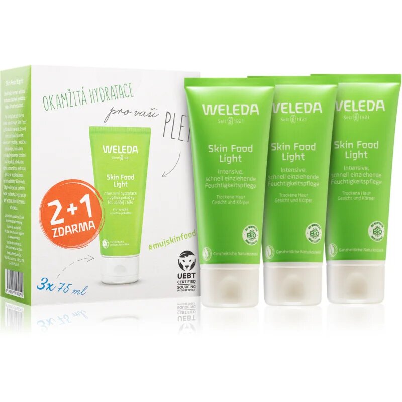 Weleda Skin Food Light dárková sada pro intenzivní hydrataci