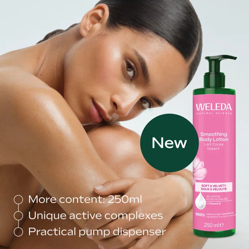 Weleda Smoothing zjemňující tělové mléko 250 ml