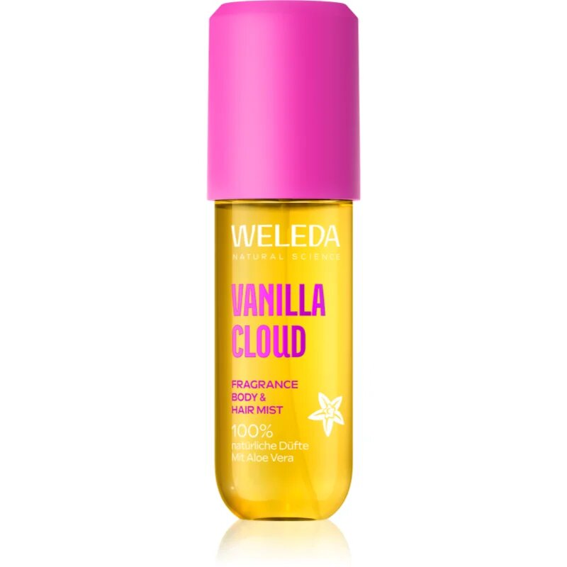 Weleda Vanilla Cloud parfémovaný sprej na tělo a vlasy pro ženy 95 ml