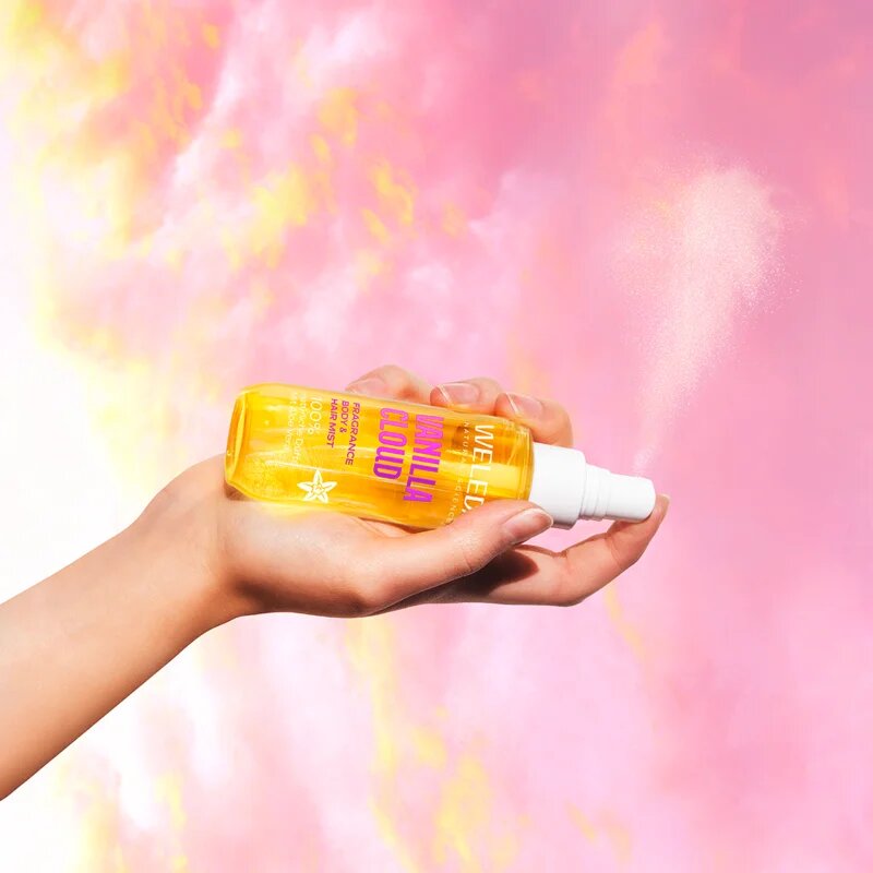 Weleda Vanilla Cloud parfémovaný sprej na tělo a vlasy pro ženy 95 ml