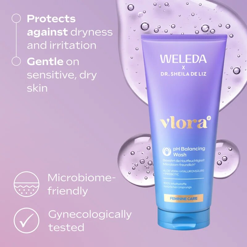 Weleda Vlora+ gel na intimní hygienu 200 ml