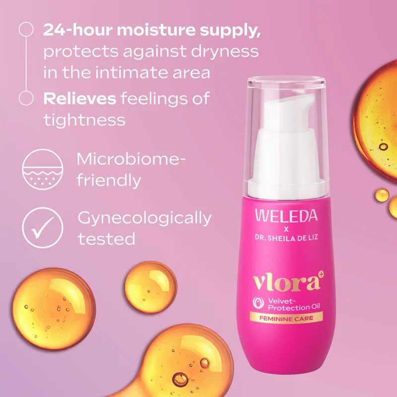 Weleda Vlora+ ochranný olej na intimní partie 30 ml