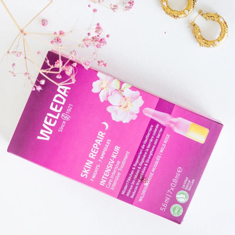 Weleda Wild Rose Renewal Ritual dárková sada pro první vrásky
